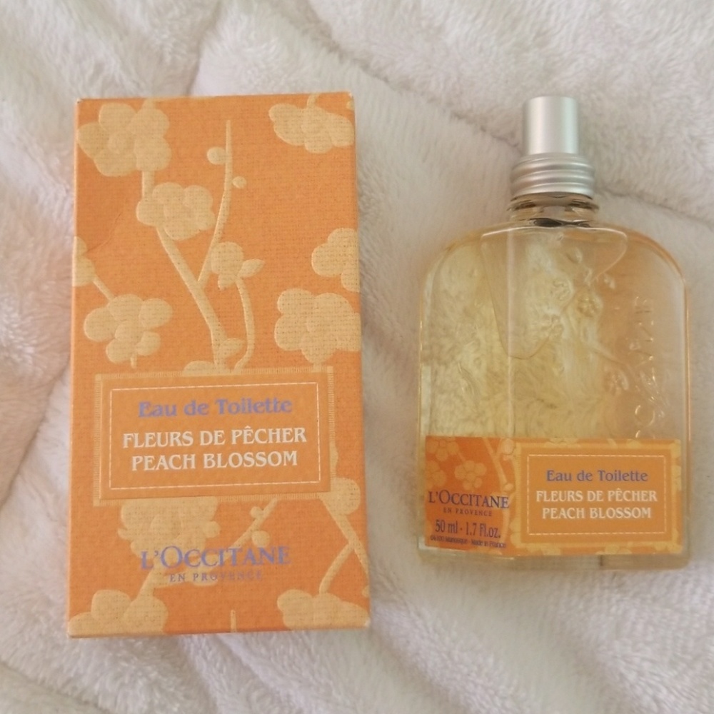 L'Occitane peach blossom eau de toilette new